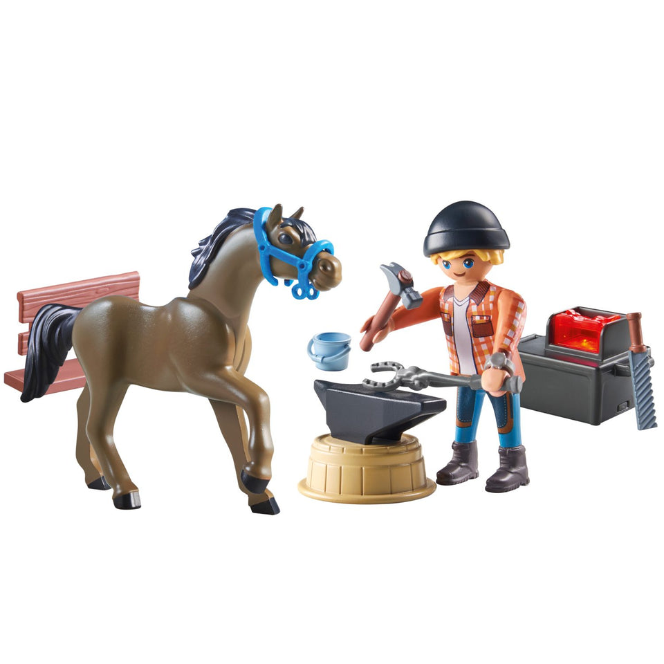 Playmobil 71357 Horses Hoefsmid