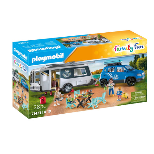 Playmobil 71423 Family Caravan Met Auto