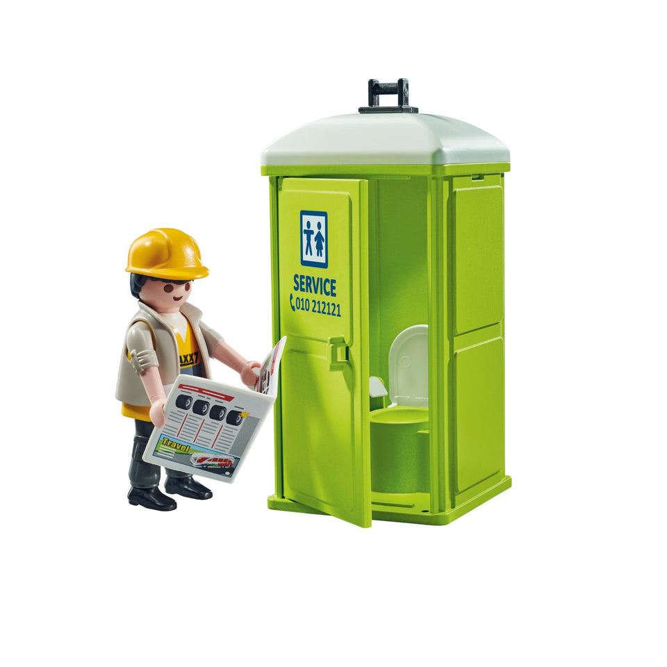 Playmobil 71435 City Mobiel Toilet