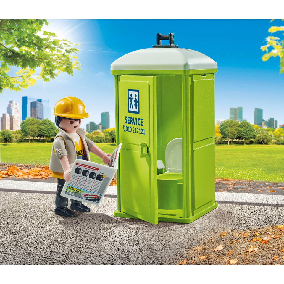 Playmobil 71435 City Mobiel Toilet