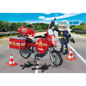 Playmobil 71466 Action Heroes Brandweer Op De  Plaats Van Het Ongeval