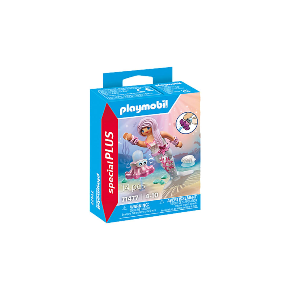 Playmobil 71477 Special Plus Zeemeermin Met  Spuitoctopus