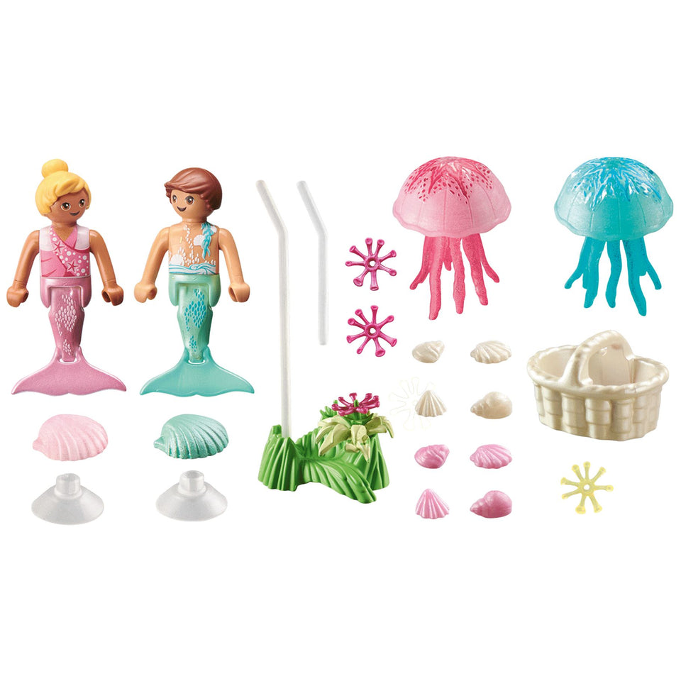 Playmobil 71504 Princess Magic Zeemeerminkinderen  Met Kwallen