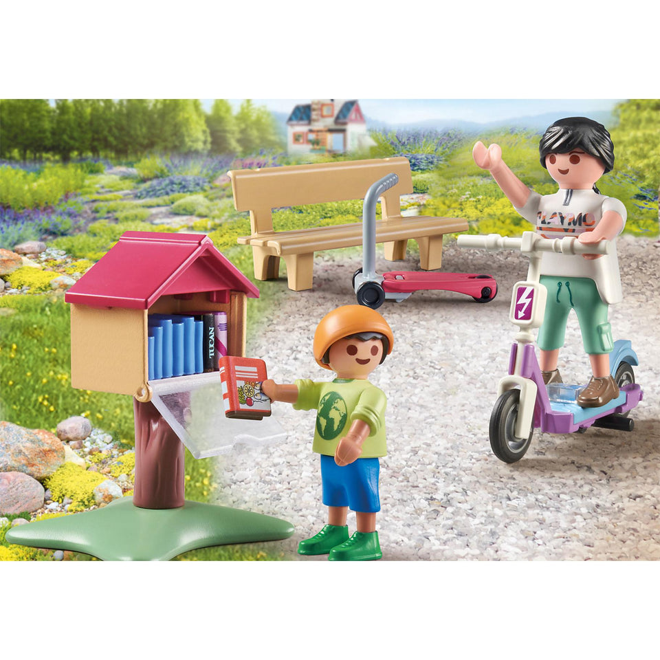 Playmobil 71511 My Life Boekenruil Voor Boekenwurm