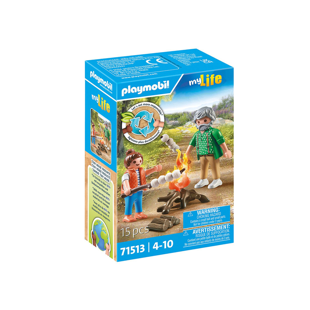 Playmobil 71513 My Life Kampvuur Met Marshmallows