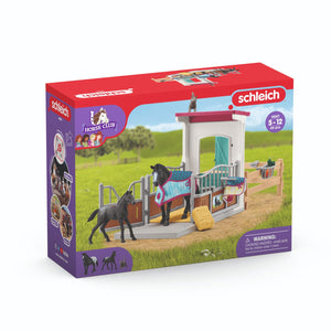 Schleich 42611 Horse Box with mare and foal