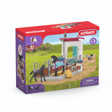 Schleich 42611 Horse Box with mare and foal