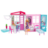 Barbie Huis Met Pop, Meubelen En Accessoires