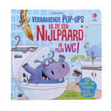 Pop-Up Er Zit Een Nijlpaard In Mijn Wc! - Kinderboek