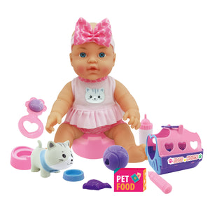 My Beautiful Dolls Room Pop 31cm Drink En Plas 11 Accessoires 2 Assorti