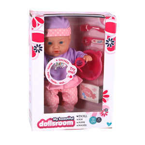 Pop 31 Cm 4 Geluiden + 5 Accessoires My Beautiful Dollsroom