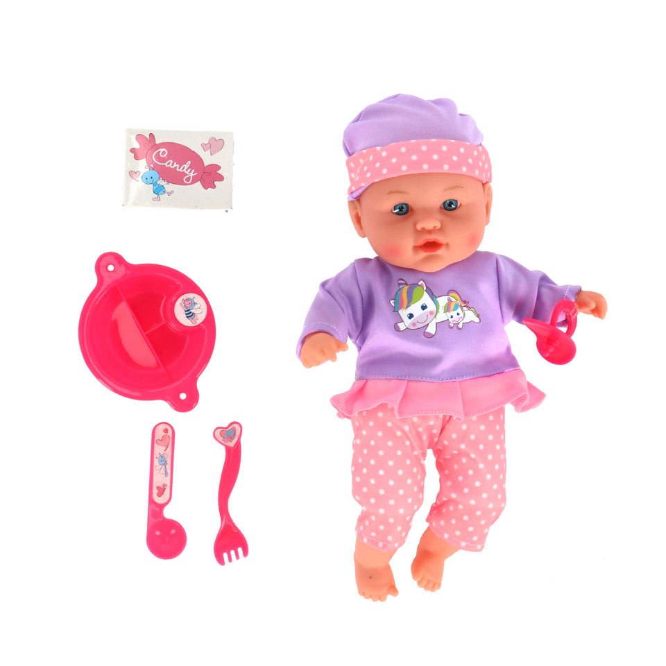 Pop 31 Cm 4 Geluiden + 5 Accessoires My Beautiful Dollsroom