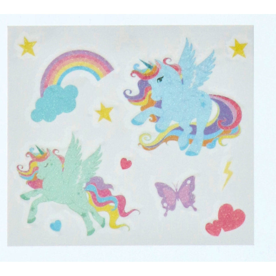 Casuelle Unicorn Glitter Body Tattoo