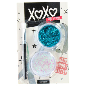 Casuelle XoXo Haar Glitter Set