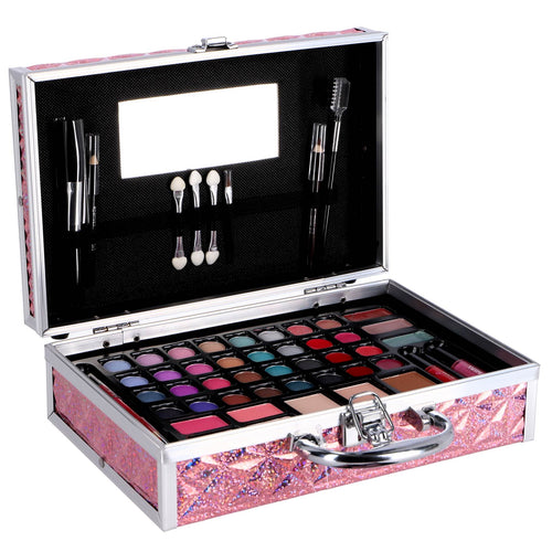 Casuelle Make Up Koffer Roze Holografisch