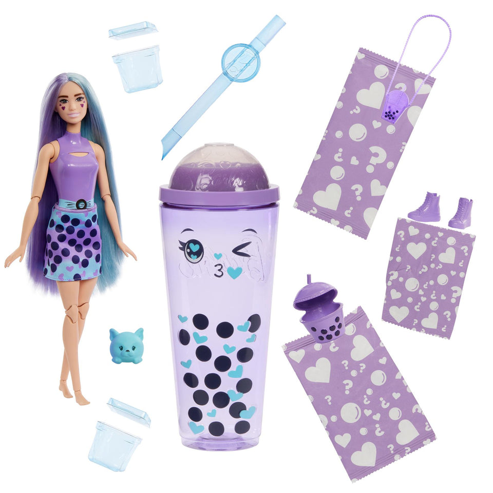 Barbie Pop Reveal Boba Serie Paars