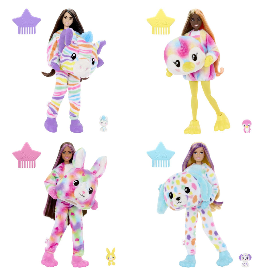 Barbie Cutie Reveal Color Dream Wit / Paars