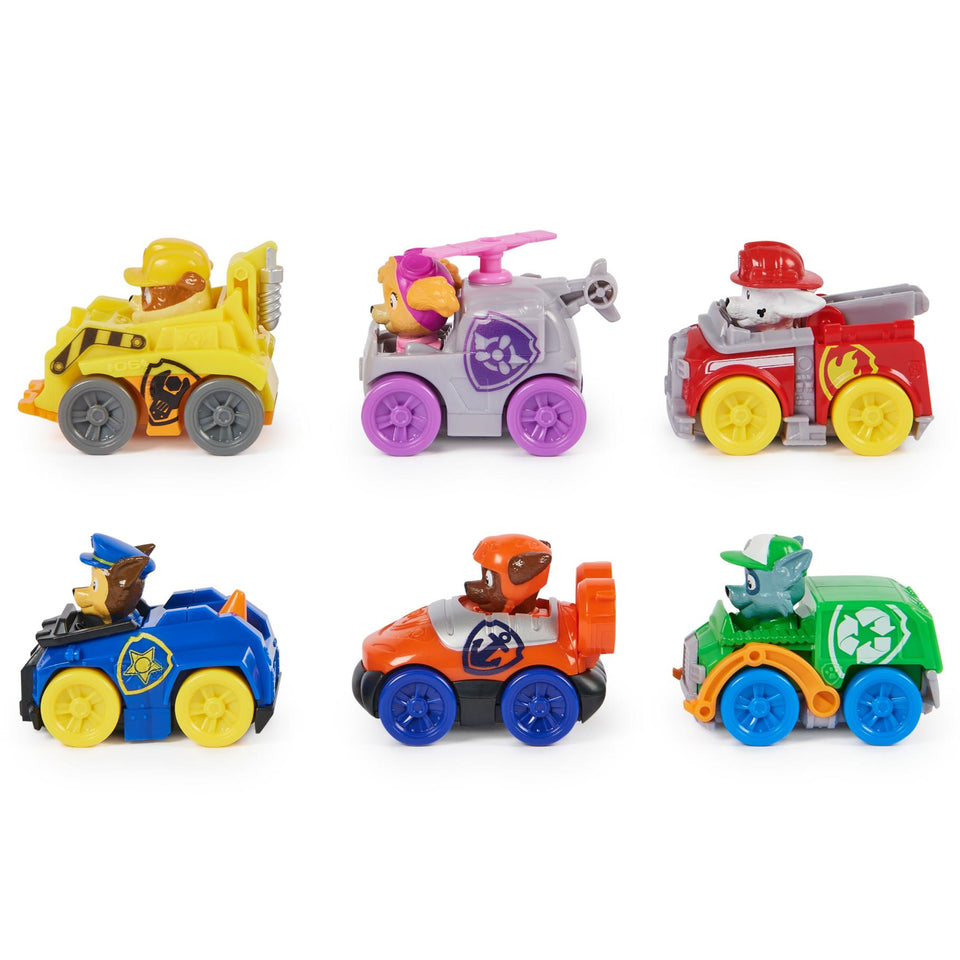 Paw Patrol Pup Squad Racers 6 Pack