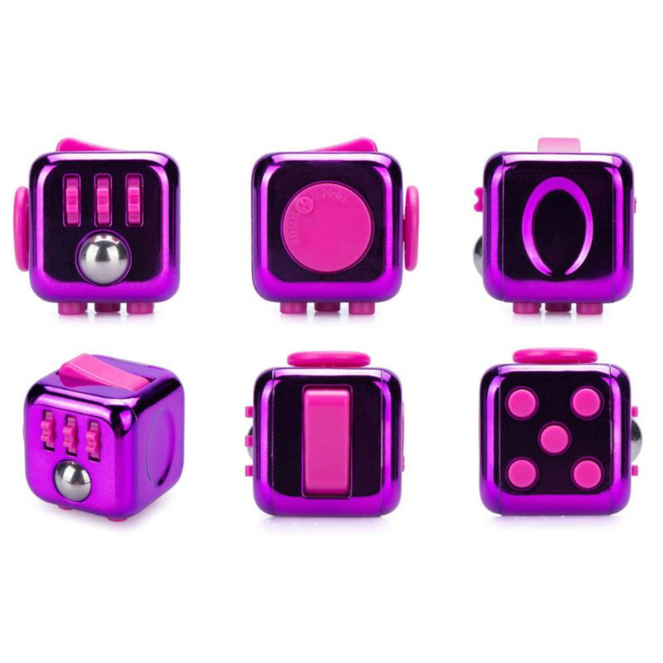 Fidget Cube Paars Display