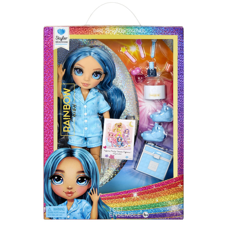 Rainbow High Jr. High PJ Party Modepop  Skyler (Blue)