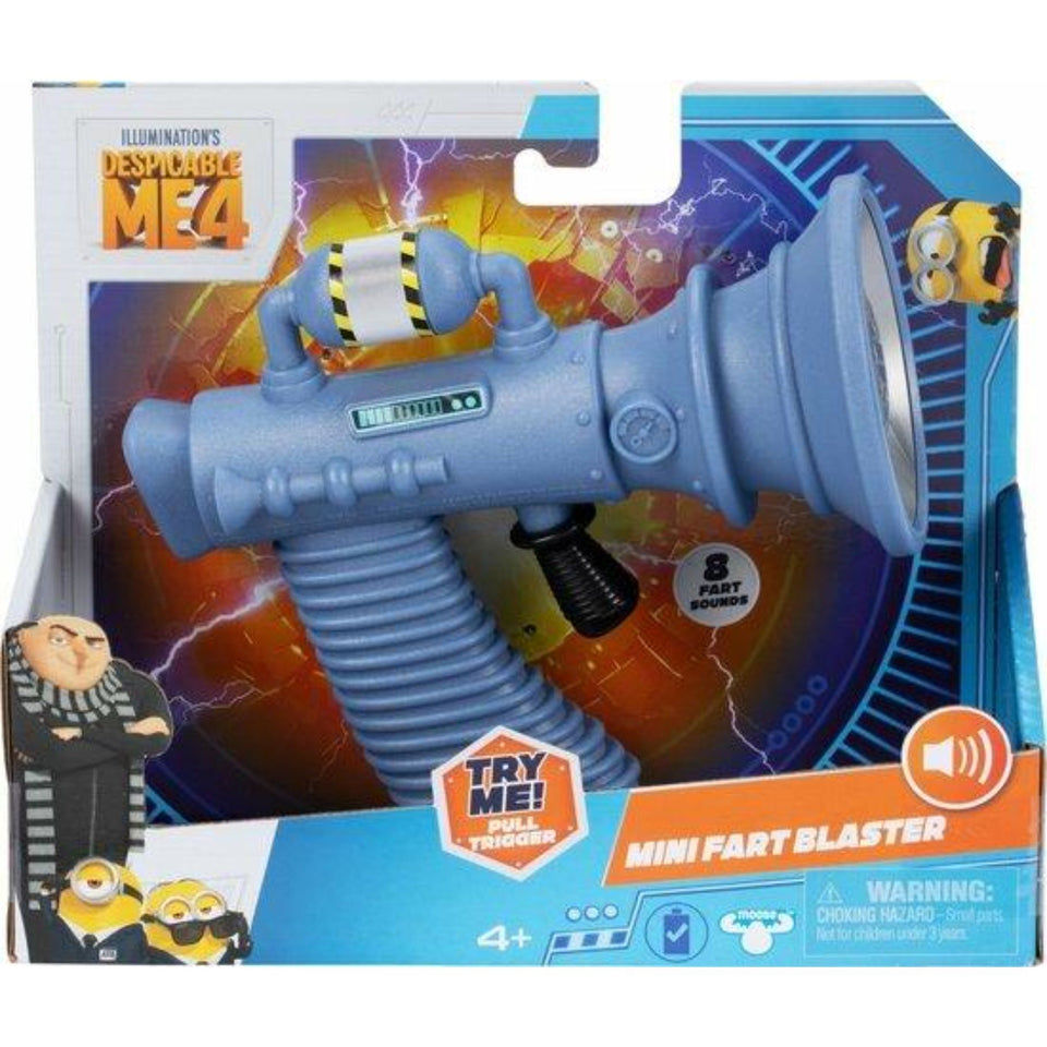 Minions mini fart blaster dispicable 4