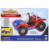 Spiderman spider mobiel met figuren