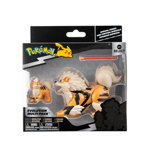 Pokemon Evolution Miltipack 5Cm Growlithe 7Cm Arcanine