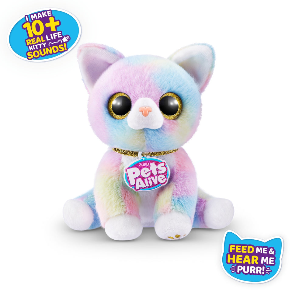 Zuru Pets Alive smitten kittens s1 interactive  pluche assorti