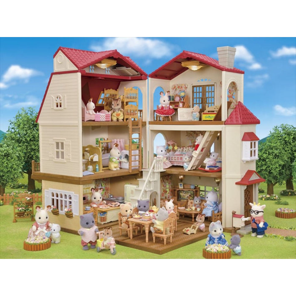 Sylvanian Families 5708 Groot Poppenhuis Met Geheime Speelkamer