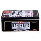 Spel domino dubbel 12 in blik