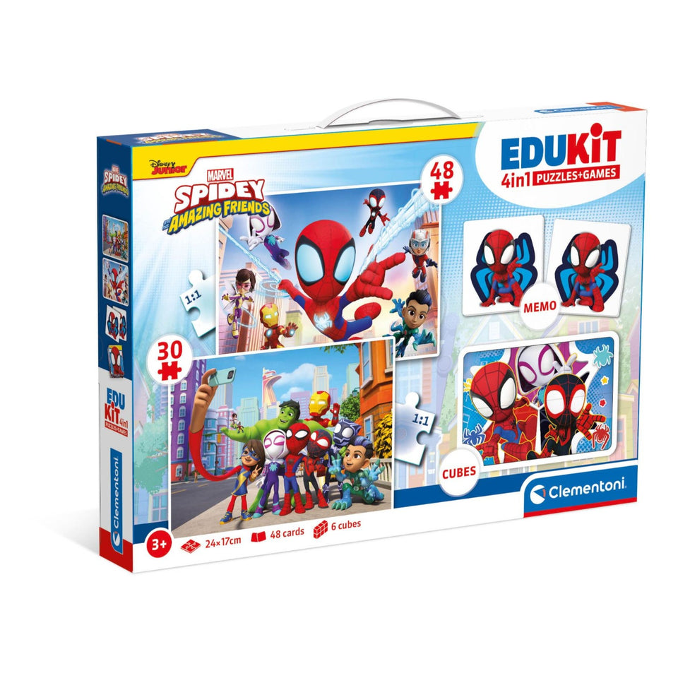 Clementoni edukit 4in1 spidey and friends