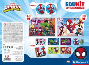 Clementoni edukit 4in1 spidey and friends