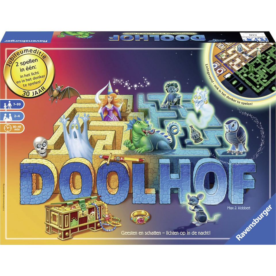 Spel doolhof glow in the dark