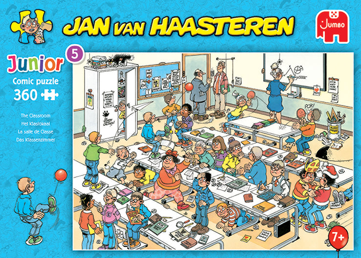 Jan Van Haasteren Junior Puzzel Klaslokaal 360 Stukjes