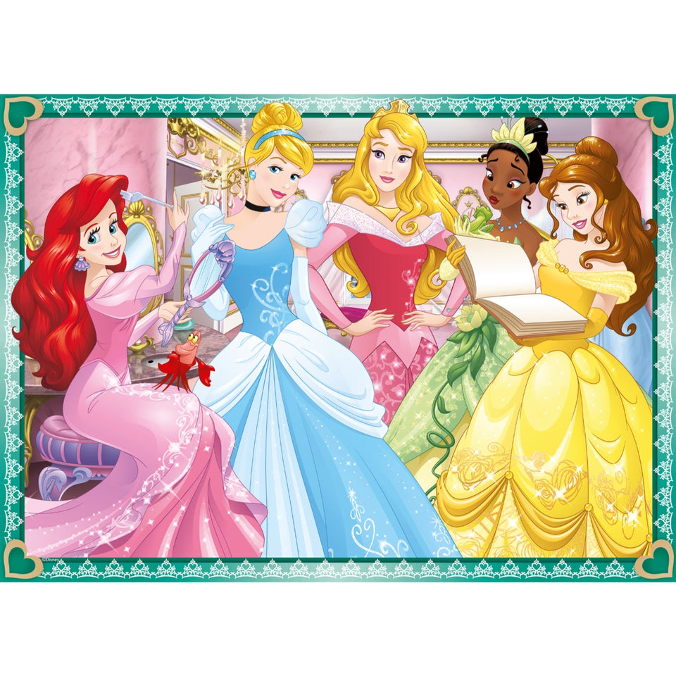 Puzzel Ravensburger Disney Princess 4 in1  100 stukjes