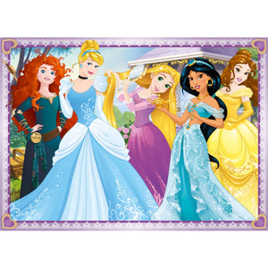 Puzzel Ravensburger Disney Princess 4 in1  100 stukjes