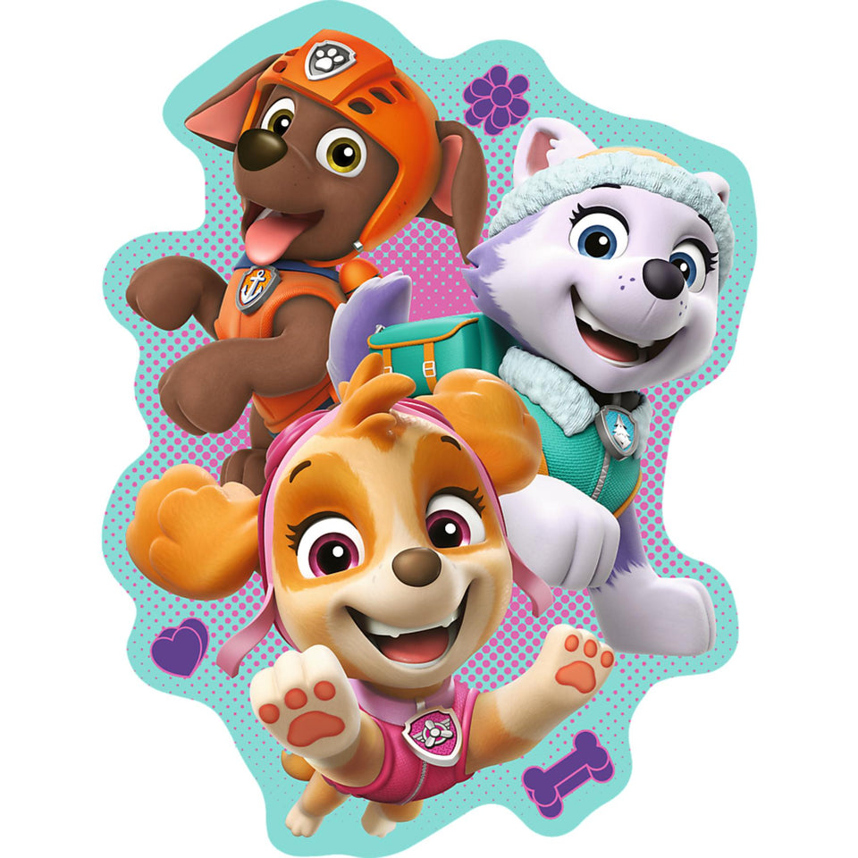 Puzzel Paw Patrol hout figuur 50 stukjes luxe