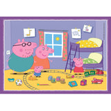 Clementoni Peppa Pig 4 in 1 puzzel 12, 16, 20, 24  stukjes