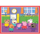 Clementoni Peppa Pig 4 in 1 puzzel 12, 16, 20, 24  stukjes