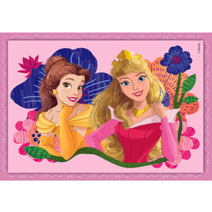 Clementoni disney princess 4 in 1 puzzel 12, 16,  20, 24 stukjes