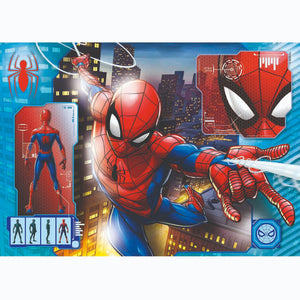 Clementoni spider-man puzzel 2 x 60 stukjes