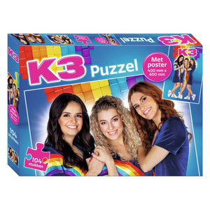 K3 Puzzel Met Poster