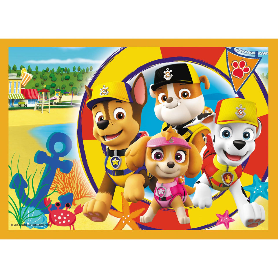 Puzzel Paw Patrol 4 in 1