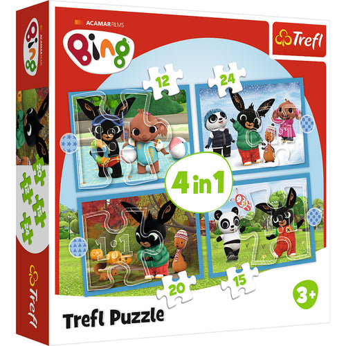 Puzzel Bing 4 in 1