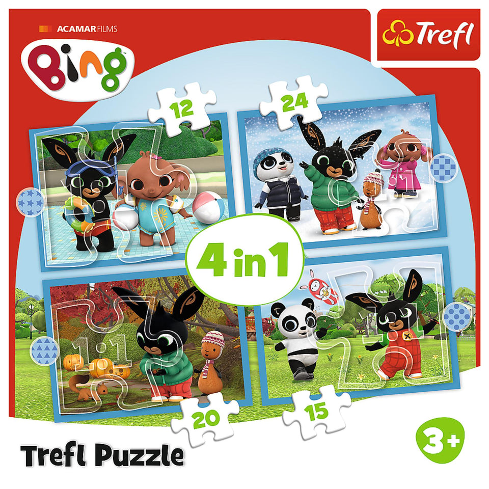 Puzzel Bing 4 in 1