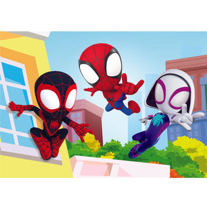 Clementoni spidey and his amazing friends puzzel  2 x 20 stukjes