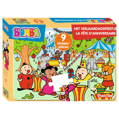 Bumba Puzzel 9 Stuks Het Verjaardagsfeestje