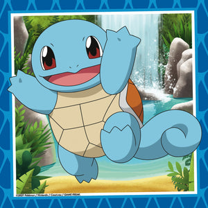 Ravensburger Pokémon Puzzel Charmander Squirtle Bulbasaur 3x49 Stukjes