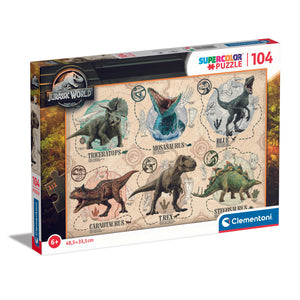 Clementoni jurassic world puzzel