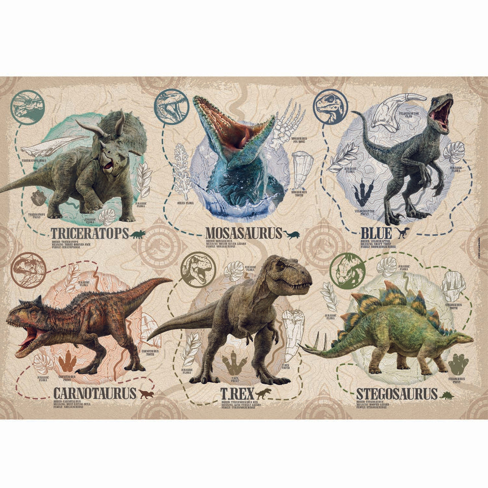 Clementoni jurassic world puzzel